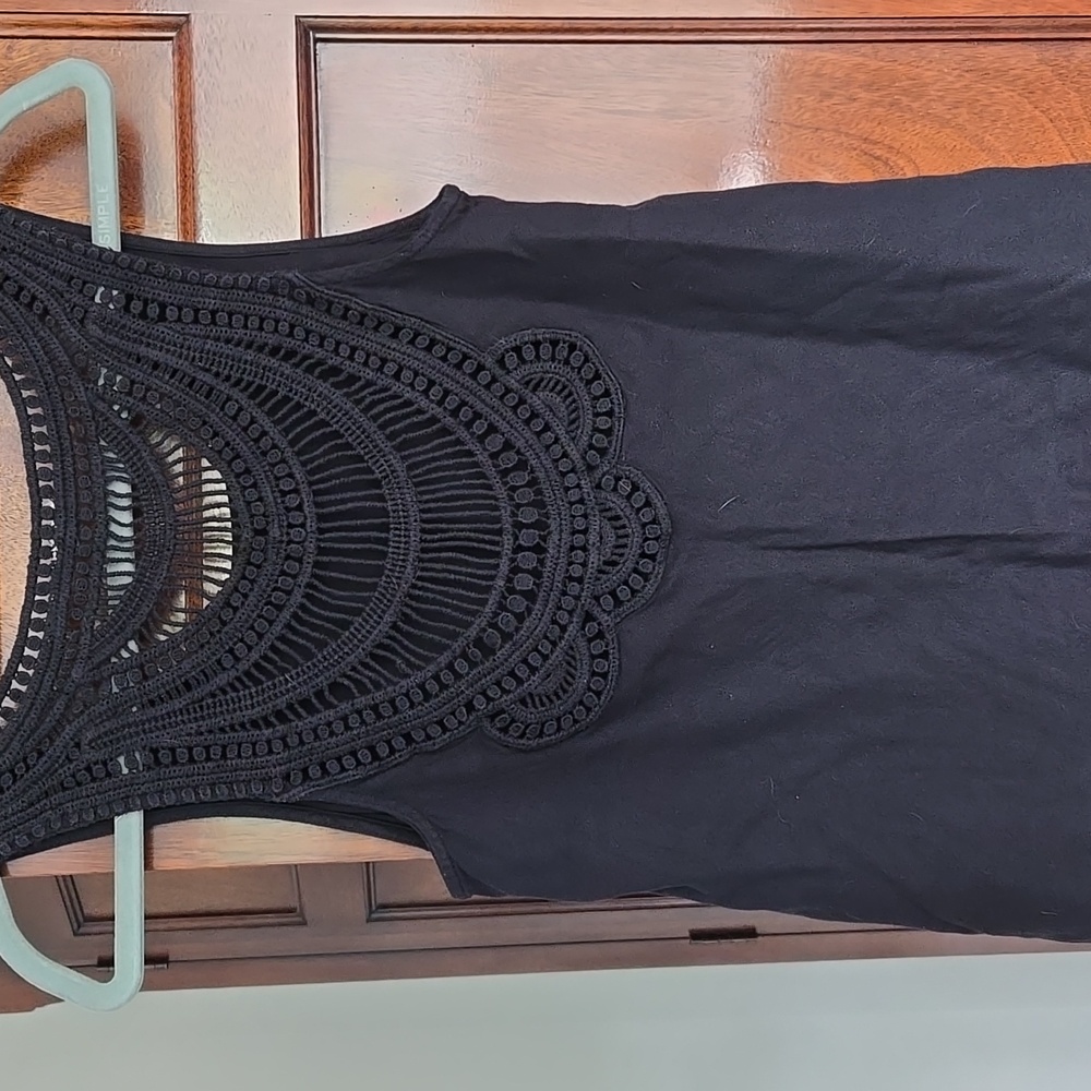 Roxy Black Tank Top, Small